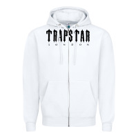 White trapstar Zipper Hoodie - linhVisuals