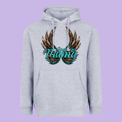 Southern Mama Heavyweight Hoodie Designed By Jahusdesignshop
