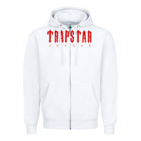 White trapstar Zipper Hoodie - linhVisuals