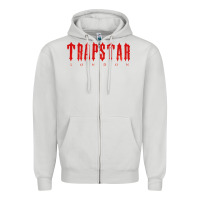 Dove Grey trapstar Zipper Hoodie - linhVisuals