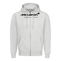 Dove Grey formula 1 team Zipper Hoodie - linhVisuals