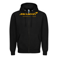Black formula 1 team Zipper Hoodie - linhVisuals