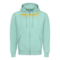 Seafoam formula 1 team Zipper Hoodie - linhVisuals