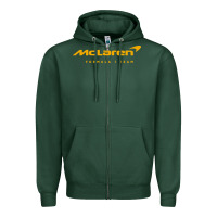 Sports Green formula 1 team Zipper Hoodie - linhVisuals