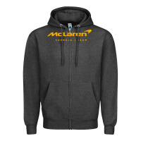 Charcoal Heather formula 1 team Zipper Hoodie - linhVisuals
