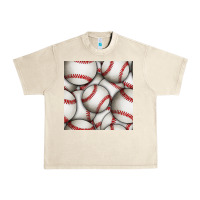 Sandshell baseball seamless pattern Urban Heavy Tee - BundleAndBundleShop