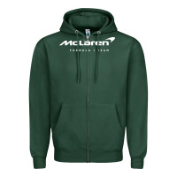 Sports Green formula 1 team Zipper Hoodie - linhVisuals