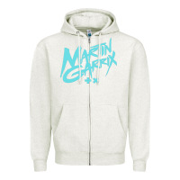 Oatmeal Heather martin garix Zipper Hoodie - linhVisuals