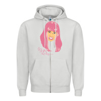 Dove Grey nicki Zipper Hoodie - linhVisuals