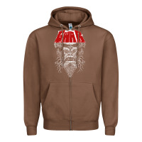 Chestnut gwar fun Zipper Hoodie - linhVisuals