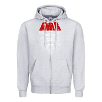 Heather Grey gwar fun Zipper Hoodie - linhVisuals