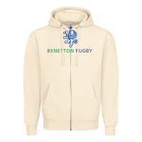 Sandshell benetton rugby Zipper Hoodie - linhVisuals