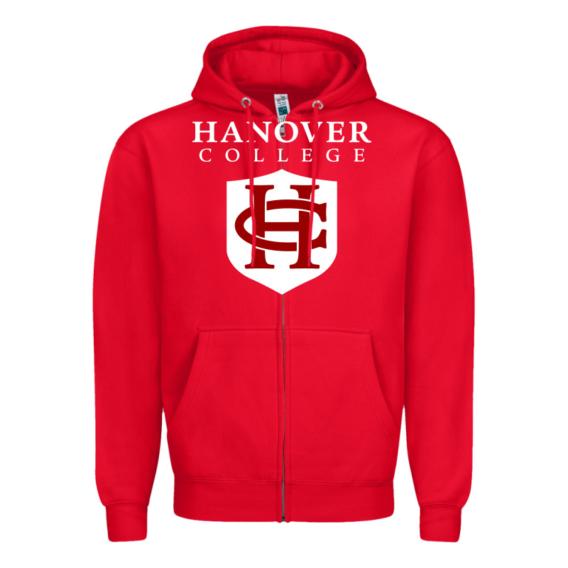 Hanover College Zipper Hoodie by linhVisuals | Teevron