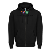 Black hobart and william smith colleges Zipper Hoodie - linhVisuals