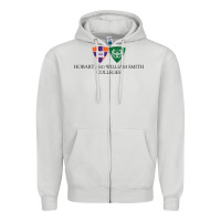 Dove Grey hobart and william smith colleges Zipper Hoodie - linhVisuals