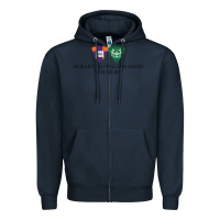 Navy hobart and william smith colleges Zipper Hoodie - linhVisuals