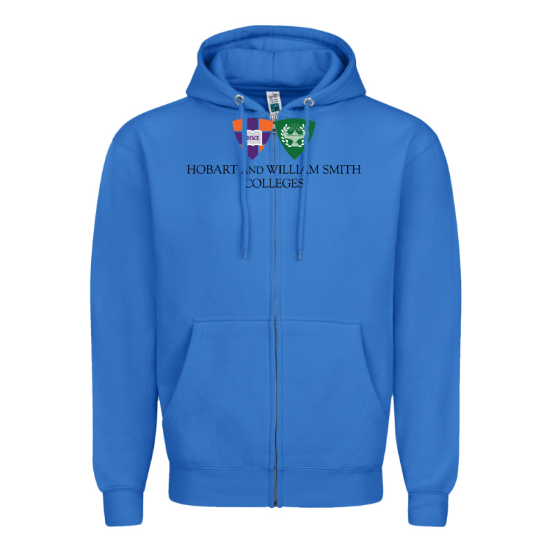 Hobart And William Smith Colleges Zipper Hoodie by linhVisuals | Teevron