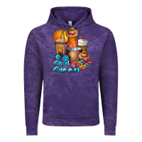 Cloud Purple Sweet Summer Vintage Hoodie - CowhideDigitalArt