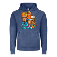 Vintage Denim Sweet Summer Vintage Hoodie - CowhideDigitalArt