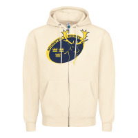 Sandshell munster rugby Zipper Hoodie - linhVisuals