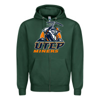 Sports Green utep gifts miners gifts Zipper Hoodie - linhVisuals