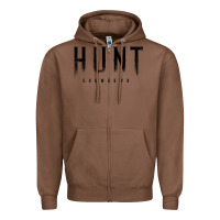 Chestnut hunt showdown Zipper Hoodie - linhVisuals