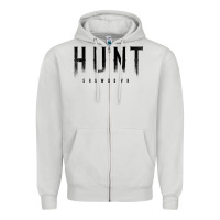 Dove Grey hunt showdown Zipper Hoodie - linhVisuals