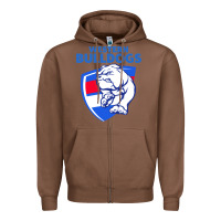 Chestnut western bulldogs Zipper Hoodie - linhVisuals