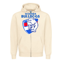 Sandshell western bulldogs Zipper Hoodie - linhVisuals