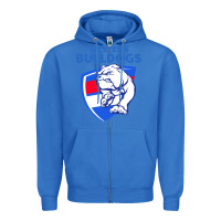 Western Bulldogs Zipper Hoodie | Teevron