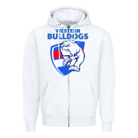 White western bulldogs Zipper Hoodie - linhVisuals