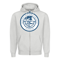 Dove Grey mount holyoke college Zipper Hoodie - linhVisuals