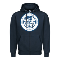 Navy mount holyoke college Zipper Hoodie - linhVisuals