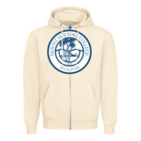 Sandshell mount holyoke college Zipper Hoodie - linhVisuals