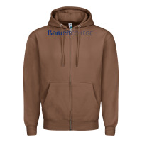 Chestnut Baruch College Zipper Hoodie - linhVisuals