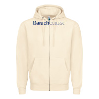 Sandshell Baruch College Zipper Hoodie - linhVisuals