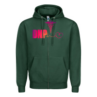 Sports Green dnp doctor of nursing practice heartbeat color rn nurse Zipper Hoodie - linhVisuals