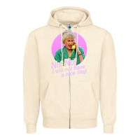 Sandshell dorothy zbornak Zipper Hoodie - linhVisuals