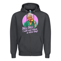 Smoke dorothy zbornak Zipper Hoodie - linhVisuals