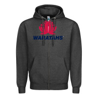 Charcoal Heather new south wales waratahs rugby super league Zipper Hoodie - linhVisuals