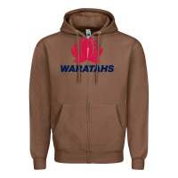 Chestnut new south wales waratahs rugby super league Zipper Hoodie - linhVisuals