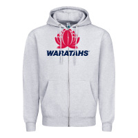 Heather Grey new south wales waratahs rugby super league Zipper Hoodie - linhVisuals