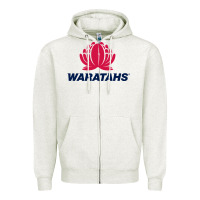 Oatmeal Heather new south wales waratahs rugby super league Zipper Hoodie - linhVisuals