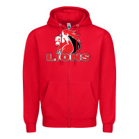 Red lions rugby super league Zipper Hoodie - linhVisuals