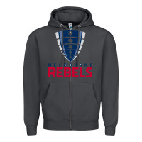Smoke melbourne rebels rugby super league Zipper Hoodie - linhVisuals