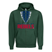 Sports Green melbourne rebels rugby super league Zipper Hoodie - linhVisuals