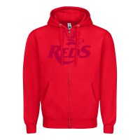 Red queensland reds rugby super league Zipper Hoodie - linhVisuals