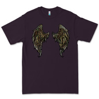 Plum leopard camouflage wings Premium Tee - RanaPortraitStore