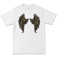 White leopard camouflage wings Premium Tee - RanaPortraitStore