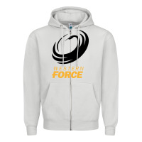 Dove Grey western force rugby super league Zipper Hoodie - linhVisuals